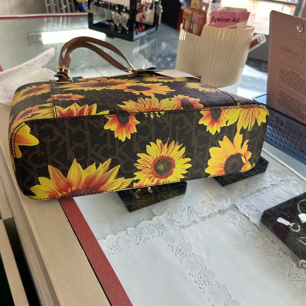 Calvin Klein Sunflower Brown Tote - Picture 6 of 9